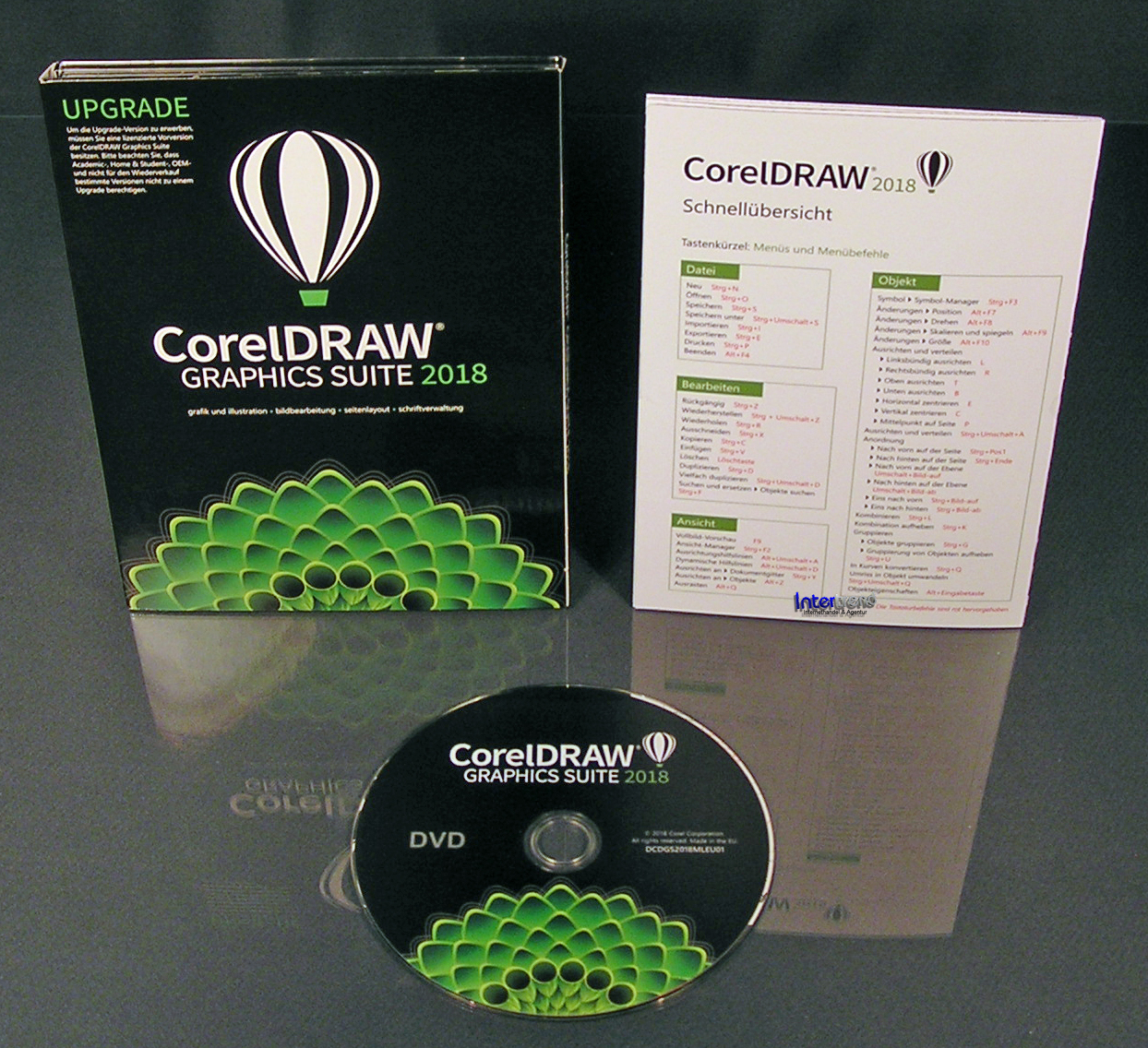 Corel Draw Graphics Suite 2018 Upgrade Box DVD Cliparts ...