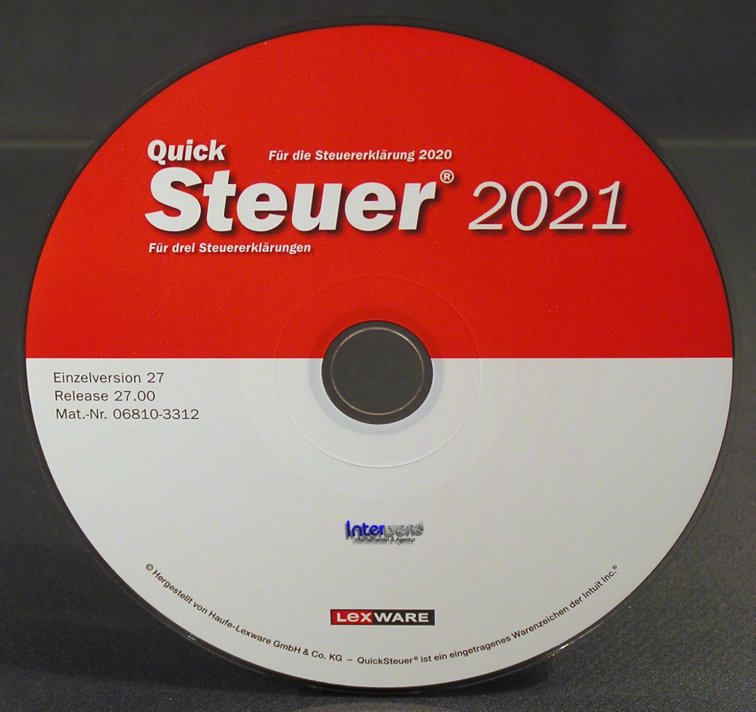 Lexware QuickSteuer 2021 Vollversion Box, CD, Handbuch ...