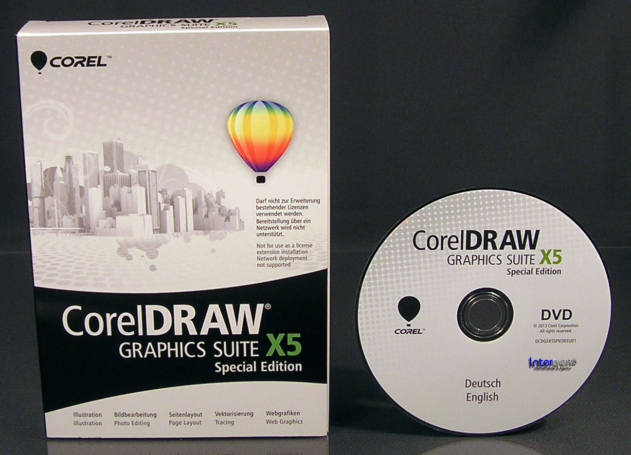 Coreldraw graphics suite x5 special edition oem